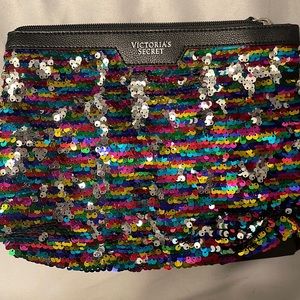 reversible victoria secret makeup bag